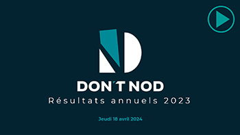 PRÉSENTATION DES RÉSULTATS ANNUELS 2023